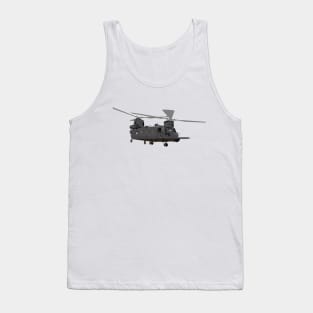 Military MH-47 Chinook Helicopter Tank Top